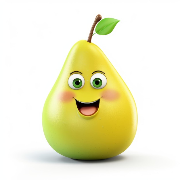 Happy Pear cartoon mascotte