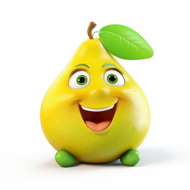 Happy Pear cartoon mascotte