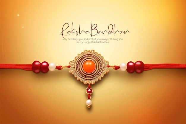 Happy Raksha Bandhan Indian Festival Celebration ai generated