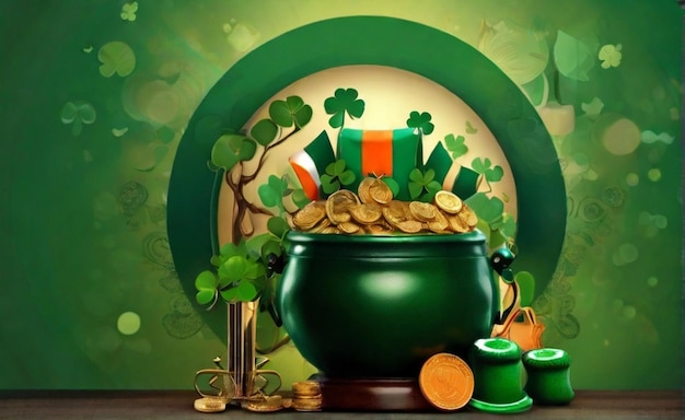 Happy Saint Patricks Day Ai gegenereerd