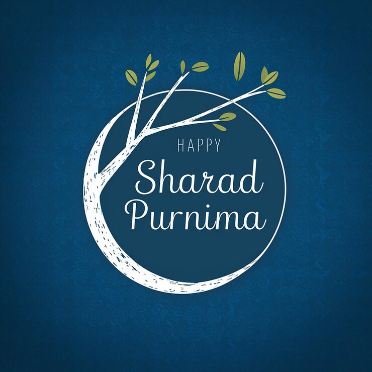 फोटो happy sharad purnima festival background