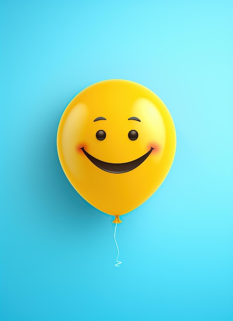 Happy smile face emoji