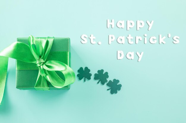 Happy St Patricks Day decoratie achtergrond concept