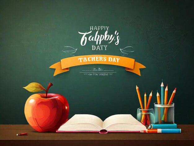 Photo happy teachers day national teachers day teachers day