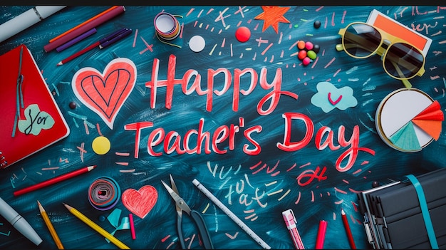 Photo happy teachers day