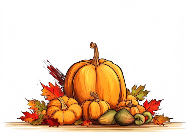 Happy thanksgiving holiday celebrate background for greeting card