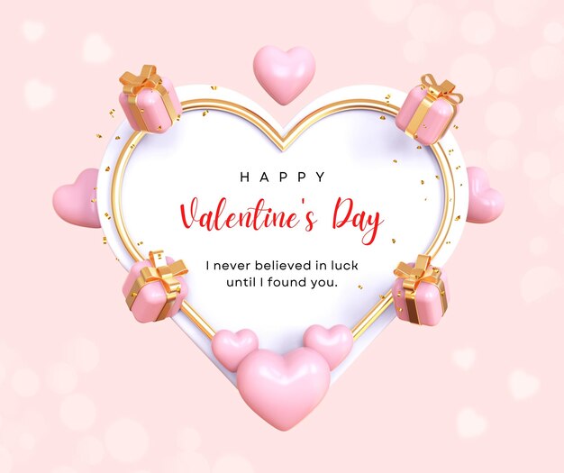 Photo happy valentine day facebook post