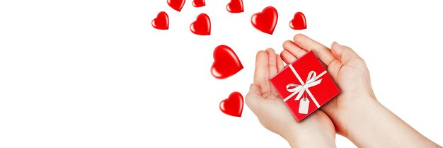 Buon san valentino sfondo cuore d'amore e concetto di san valentino