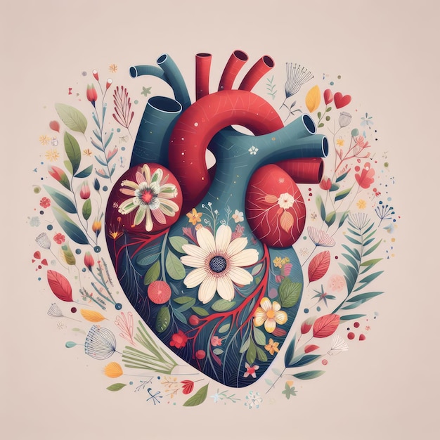 Photo happy valentine's day festive web banner background heart illustration