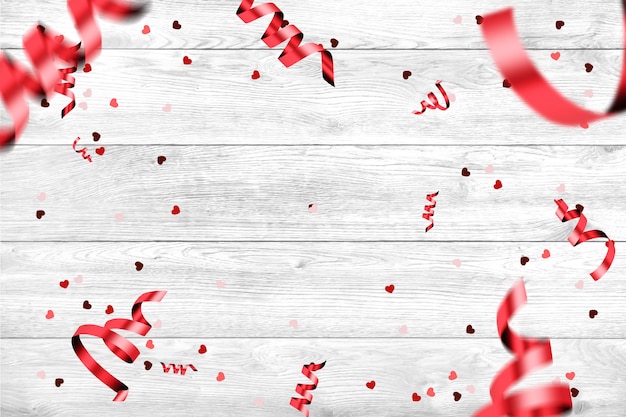 Happy Valentine's Day festive web banner.  