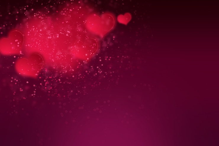 Photo happy valentine's day. flyer or postcard illustration.