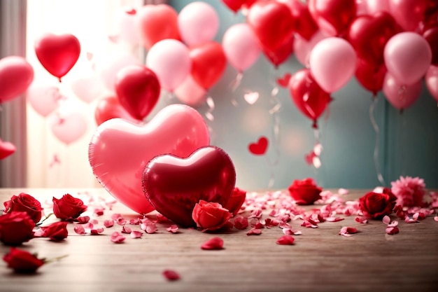 Photo happy valentines day background photo