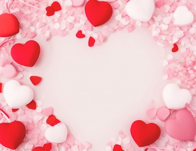 Photo happy valentines day background