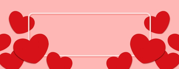 Photo happy valentines day background