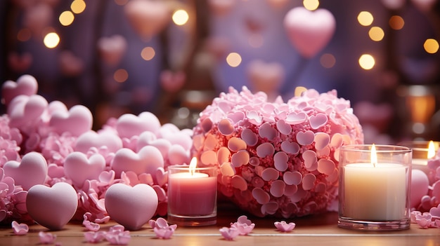 Happy valentines day wallpaper background 3D love nice background