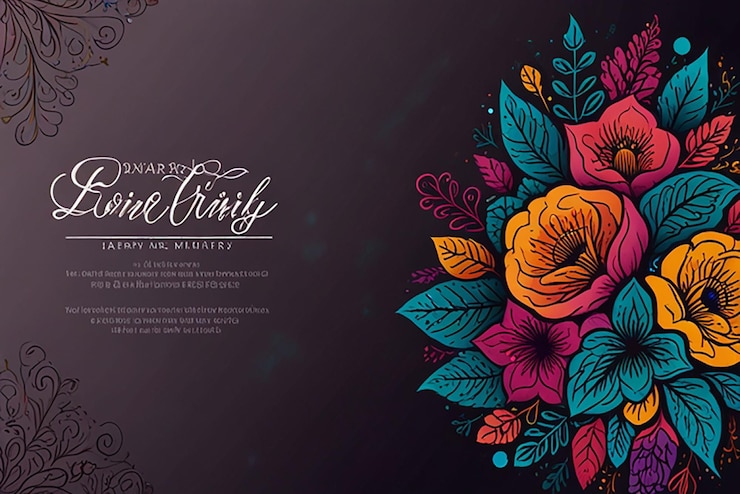 Photo happy wedding wedding card design design of marrige wedding cardsave the date wedding card
