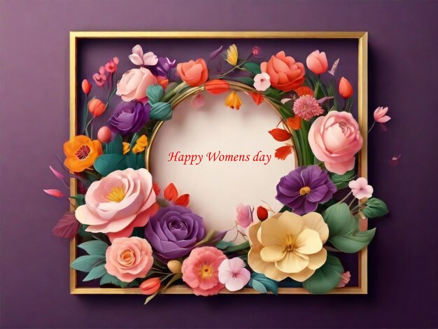 Photo happy womens day