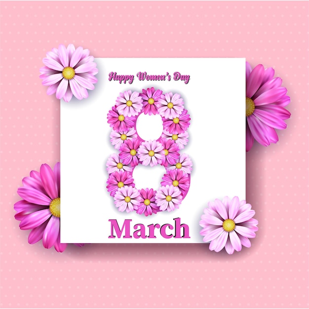 Photo happy womens day