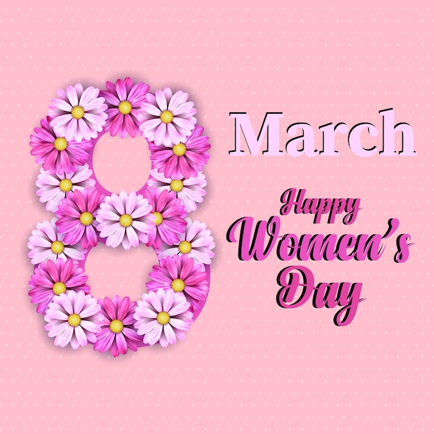 Photo happy womens day