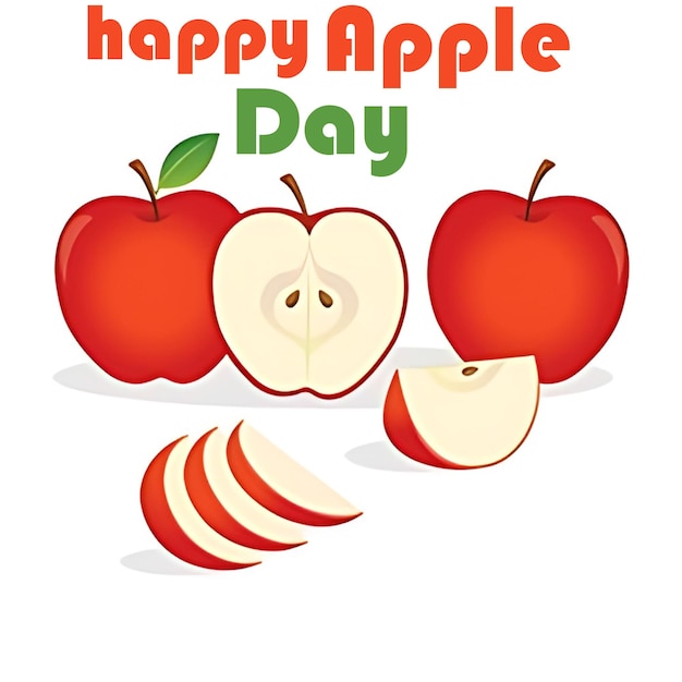 happy world apple day