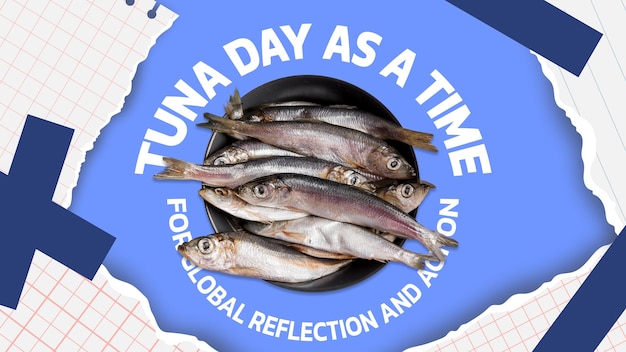 Photo happy world tuna day celebration