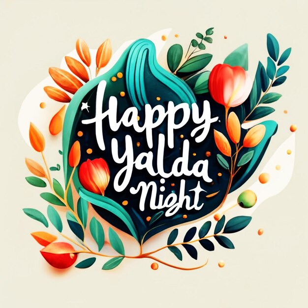 Premium AI Image Happy Yalda Night wallpaper