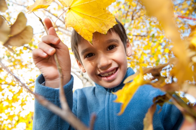 Bambini felici che godono del viaggio