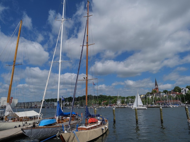 the harbor fo Flensburg