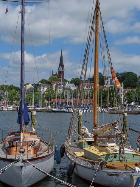 the harbor fo Flensburg