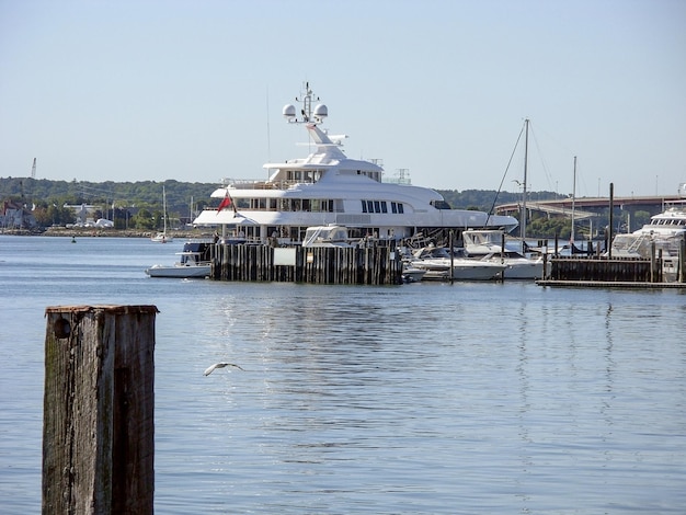 harbor scenery in Portland