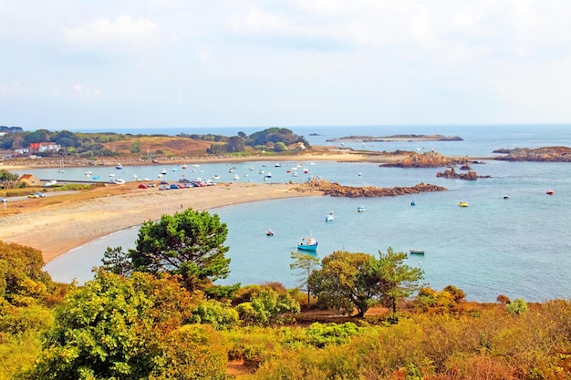 Photo the harbour at st sampson guernsey channel islands