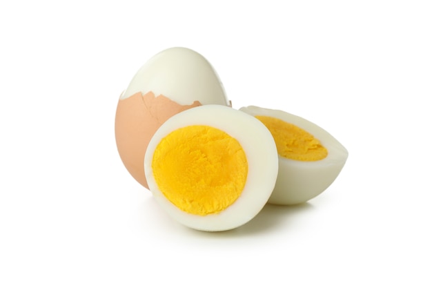 Hard boiled Eggs for breakfast 3D isolated illustration on a transparent  background . 3D Rendering 31697241 PNG