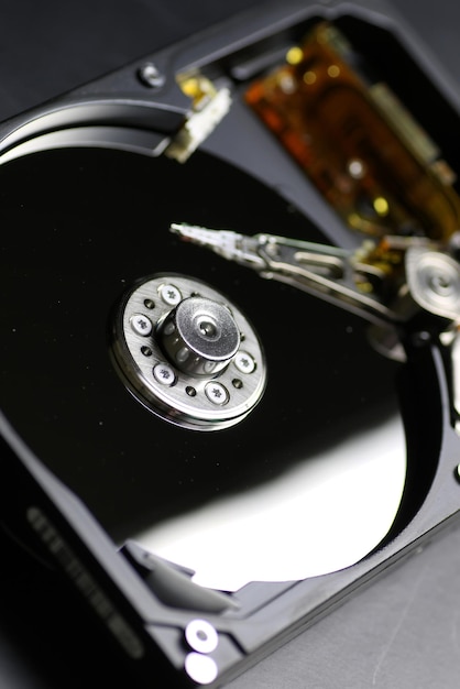 Photo hard disc drive repair macro