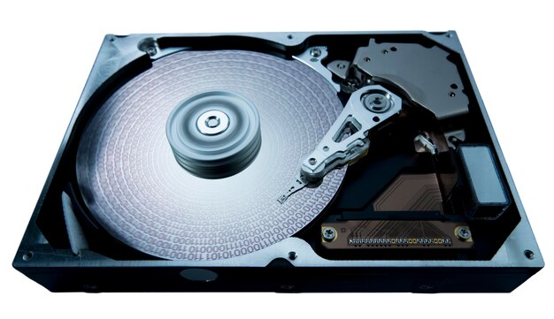 hard disk and data