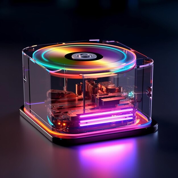 Premium AI Image A Hard Disk With A Transparent Case 10-software-partisi-hard-disk-terbaik-matob