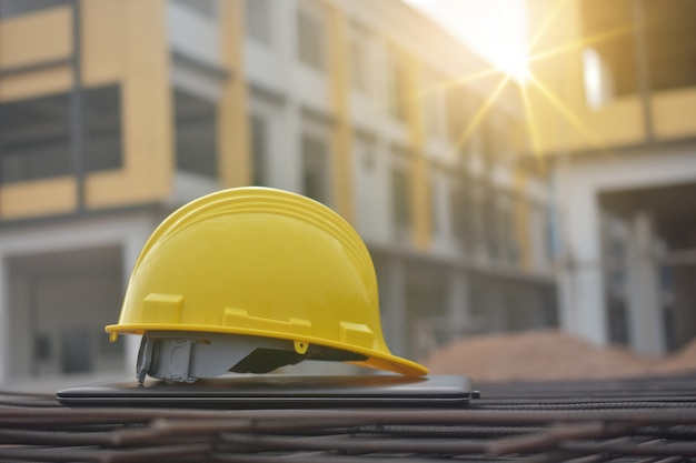 Hard hat safety on computer