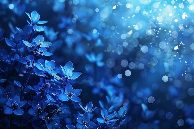 Hard light nature blue abstract creative background design