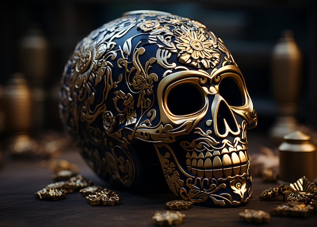 A hardboiled bitcoin skull fancy sharp