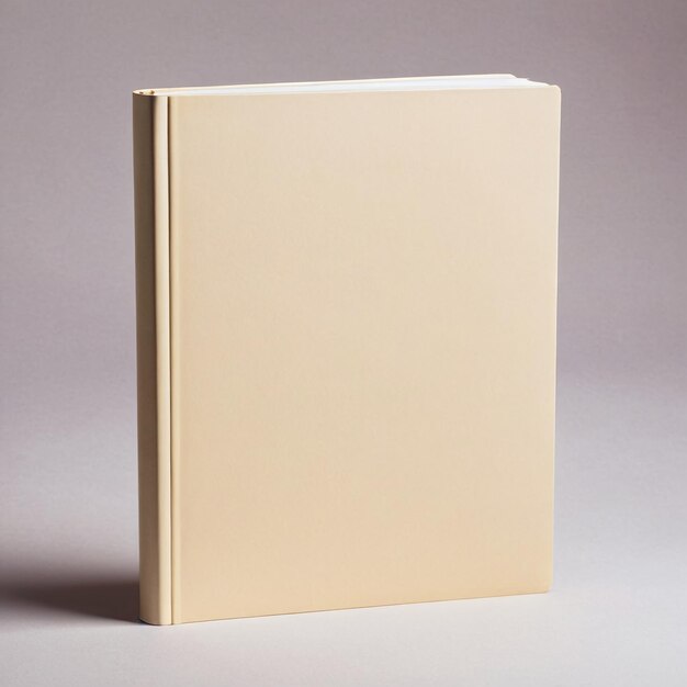 Hardcover book mockup template