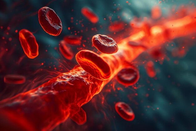 Hardened Atherosclerosis blood Generate Ai