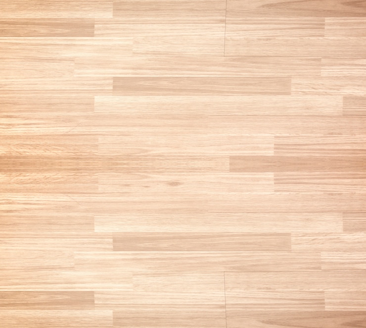 Photo hardwood maple basketball