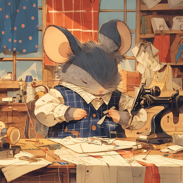Hardworking Mouse Engineer