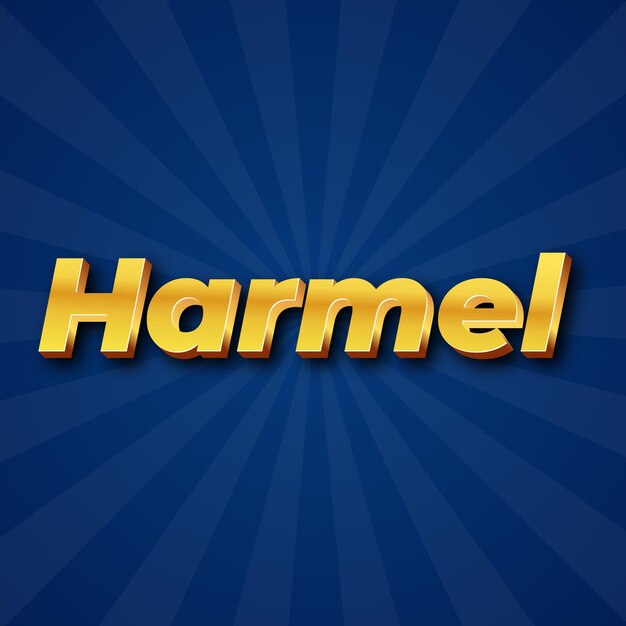 Harmel Text effect Gold JPG attractive background card photo