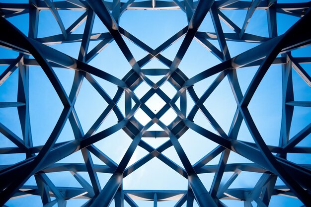 Photo harmonic cyan framework blue geometric photo