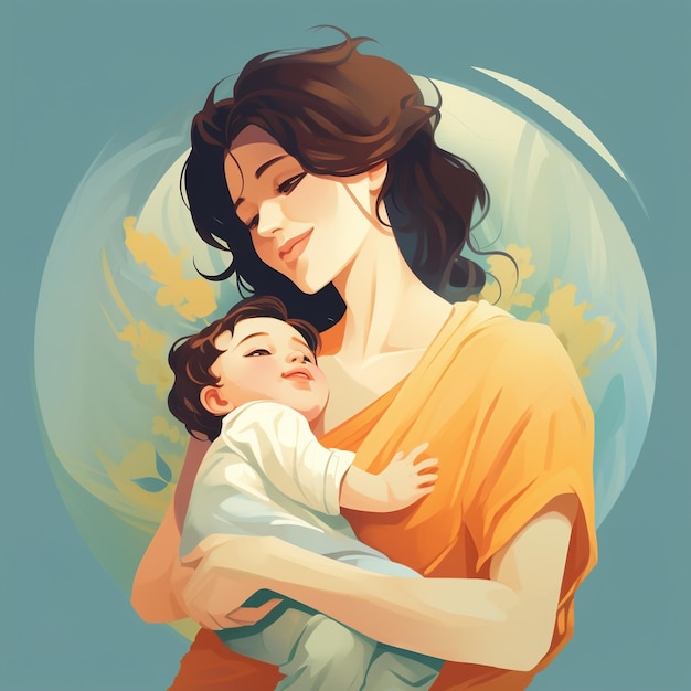 Harmonie van moeder en kind Momenten van moederlijke vreugde vastleggen