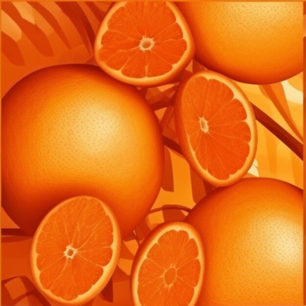 Harmonious orange tones backgrounds