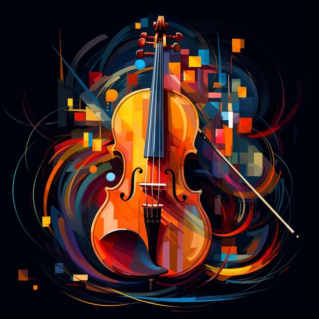Harmonische tinten Levendige kleuren Geïnspireerd door muziekinstrumenten