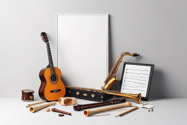 Harmony Unleashed Musical Instruments Mockup