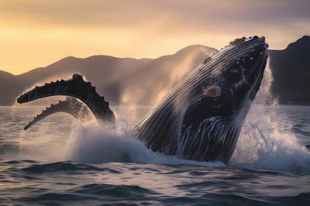 Harmony with Humpback Whales Sea Animal photo