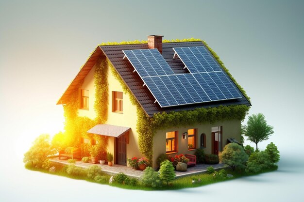 Harnessing the Sun The Power of Houses with Solar Panels